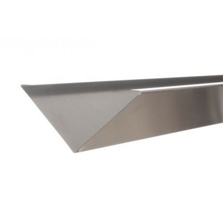 Bande de Noue zinc DEV 400 - longueur 2 mètres - Angle 150 ° - 