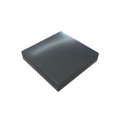 CHAPEAU PILIER ALUMINIUM GRIS ANTHRACITERAL 7016 -350 mm x 350 mm