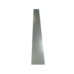 Bande plane Aluminium 0,7 mm gris métal - RAL 9006