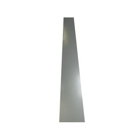 Bande plane Aluminium 0,7 mm gris métal - RAL 9006